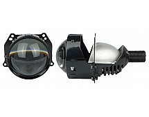 Автомобильные LED (светодиодные) линзы AMS Bi-LED Z2 3" F/R