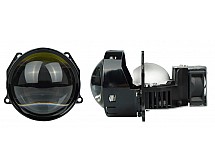 Автомобільні LED (світлодіодні) лінзи AMS Bi-LED Z9 3" F