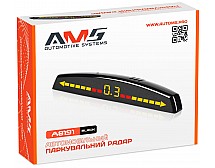 Парковочный радар AMS A8191 V2 Silver