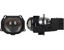 Автомобильные LED (светодиодные) линзы AMS Bi-LED Z7 Square 3" F