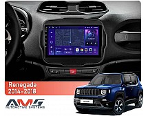 Штатна магнітола AMS MOSS M3 4+32 Gb Jeep Renegade 2014-2018 9"