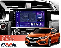Штатна магнітола AMS MOSS M3 4+32 Gb Honda Civic 10 FC FK 2015-2020 9"