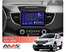 Штатна магнітола AMS MOSS M3 4+32 Gb Honda CR-V 4 RM RE 2011-2018 (B) 10"