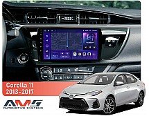 Штатна магнітола AMS MOSS M3 4+32 Gb Toyota Corolla 11 Middle East 2013-2017 (A) 10"