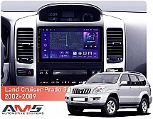 Штатна магнітола AMS MOSS M3 4+32 Gb Toyota Land Cruiser Prado 120 / Lexus GX470 J120 2002-2009 (F1) (B) 9"