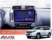 Штатна магнітола AMS MOSS M3 4+32 Gb Toyota Land Cruiser Prado 150 2013-2017 10"
