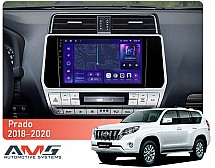 Штатна магнітола AMS MOSS M3 4+32 Gb Toyota Land Cruiser Prado 150 2018-2020 10"