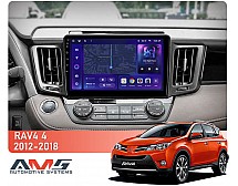 Штатна магнітола AMS MOSS M3 4+32 Gb Toyota RAV4 4 XA40 5 XA50 2012-2018 10"