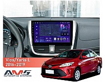 Штатна магнітола AMS MOSS M3 4+32 Gb Toyota Vios, Yaris L 2016-2019 10"