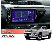 Штатная магнитола AMS MOSS M3 4+32 Gb Toyota Hilux Pick Up AN120 2015-2020 10"