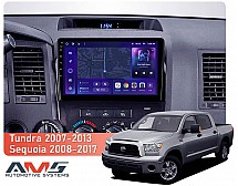 Штатна магнітола AMS MOSS M3 4+32 Gb Toyota Tundra XK50 2007-2013, Sequoia XK60 2008-2017 10"
