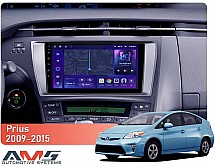 Штатна магнітола AMS MOSS M3 4+32 Gb Toyota Prius XW30 2009-2015 9"