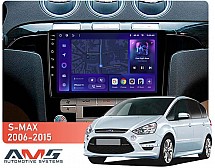 Штатна магнітола AMS MOSS M2 4+32 Gb Ford S-MAX 1 2006-2015 (F1) 9"