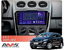 Штатна магнітола AMS MOSS M3 4+32 Gb Mazda CX-7 ER 2009-2012 9"