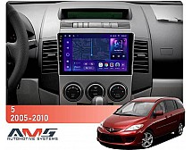 Штатна магнітола AMS MOSS M3 4+32 Gb Mazda 5 2 CR 2005-2010 9"