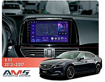 Штатна магнітола AMS MOSS M3 4+32 Gb Mazda 6 / Atenza 3 GJ 2012-2015 (A) 9"