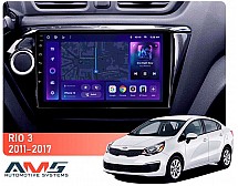 Штатна магнітола AMS MOSS M3 4+32 Gb Kia RIO 3 2011-2017 9"