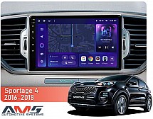 Штатна магнітола AMS MOSS M3 4+32 Gb Kia Sportage 4 QL 2016-2018 (B) 9"