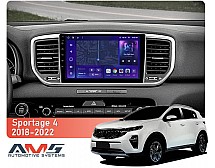 Штатна магнітола AMS MOSS M3 4+32 Gb Kia Sportage 4 QL 2018-2022 (A) 9"