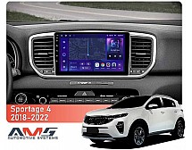 Штатна магнітола AMS MOSS M3 4+32 Gb Kia Sportage 4 QL 2018-2022 (B) 9"