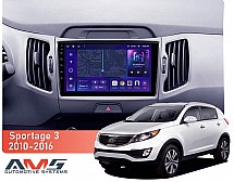 Штатна магнітола AMS MOSS M3 4+32 Gb Kia Sportage 3 SL 2010-2016 (C) 9"
