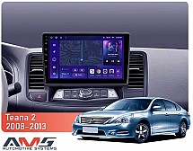 Штатна магнітола AMS MOSS M3 4+32 Gb Nissan Teana J32 2008-2013 (A) 10"