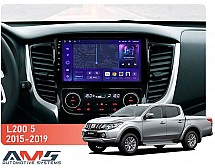 Штатна магнітола AMS MOSS M3 4+32 Gb Mitsubishi L200 5 2015-2019 Automatic air conditioning (F2) 9"