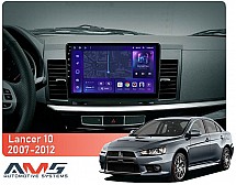 Штатна магнітола AMS MOSS M3 4+32 Gb Mitsubishi Lancer 10 CY 2007-2012 (B) 10"