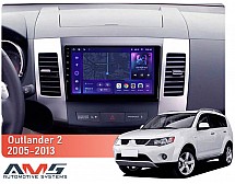 Штатна магнітола AMS MOSS M3 4+32 Gb Mitsubishi Outlander 2 CW0W 2005-2013 / Citroen C-Crosser 1 2007-2013 / Peugeot 4007 2007-2012 (A) 9"