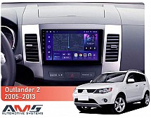 Штатна магнітола AMS MOSS M3 4+32 Gb Mitsubishi Outlander 2 CW0W 2005-2013 / Citroen C-Crosser 1 2007-2013 / Peugeot 4007 2007-2012 (B) 9"