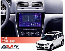 Штатна магнітола AMS MOSS M3 4+32 Gb Skoda Yeti 5L 2009-2014 10"