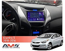Штатна магнітола AMS MOSS M3 4+32 Gb Hyundai Elantra 5 JK GD MD UD 2010-2016 (F1) 9"