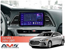Штатна магнітола AMS MOSS M3 4+32 Gb Hyundai Sonata 7 LF 2014-2017 (B) 9"