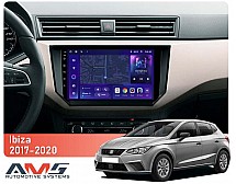 Штатна магнітола AMS MOSS M3 4+32 Gb Seat Ibiza 2017-2020 9"