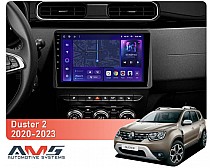 Штатна магнітола AMS MOSS M3 4+32 Gb Renault Duster HM 2 2020-2023 (F1) 10"