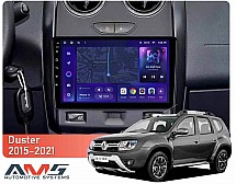 Штатна магнітола AMS MOSS M3 4+32 Gb Renault Duster 2015-2021 / LADA Largus 1 2021 (F1) 9"