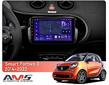 Штатна магнітола AMS MOSS M3 4+32 Gb Mercedes-Benz Smart Fortwo 3 C453 A453 W453 2014-2020 9"