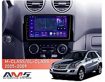 Штатна магнітола AMS MOSS M3 4+32 Gb Mercedes-Benz ML GL ML350 GL320 X164 2005-2009 (F1) 9"