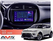 Штатна магнітола AMS MOSS M3 4+32 Gb Kia Soul SK3 2019-2020 9"