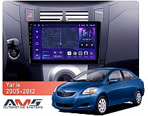 Штатна магнітола AMS MOSS M3 4+32 Gb Toyota Yaris XP90 2005-2012 (F1) 9"