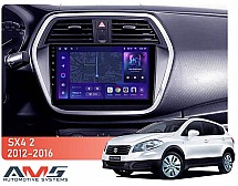 Штатна магнітола AMS MOSS M3 4+32 Gb Suzuki SX4 2 S-Cross 2012-2016 9"