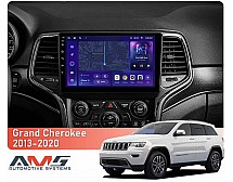 Штатна магнітола AMS MOSS M3 4+32 Gb Jeep Grand Cherokee WK2 2013-2020 (F1) 9"