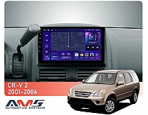 Штатна магнітола AMS MOSS M3 4+32 Gb Honda CR-V 2 2001-2006 9"