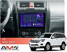 Штатна магнітола AMS MOSS M3 4+32 Gb Great Wall Hover Haval H5 1 2010-2017 9"