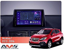 Штатна магнітола AMS MOSS M3 4+32 Gb Opel Mokka 1 2012-2016 9"
