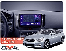 Штатна магнітола AMS MOSS M3 4+32 Gb Infiniti G4 G25 G35 G37 2006-2013 9"