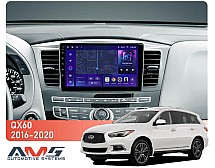 Штатна магнітола AMS MOSS M3 4+32 Gb Infiniti QX60 1 2016-2020 9"