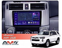Штатна магнітола AMS MOSS M3 4+32 Gb Toyota 4Runner 5 N280 2009-2020 9"