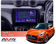 Штатна магнітола AMS MOSS M3 4+32 Gb Suzuki Swift 5 2016-2020 9"