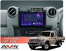 Штатна магнітола AMS MOSS M3 4+32 Gb Toyota Land Cruiser 70 Series LC 79 2007-2020 9"